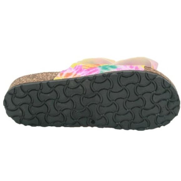 golden Shoes Womens Open Toes Cork Slip On Sandals Size 6 Poshmark